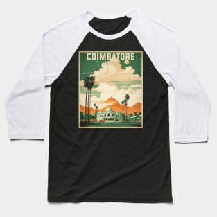 Coimbatore India Vintage Tourism Travel Baseball T-Shirt